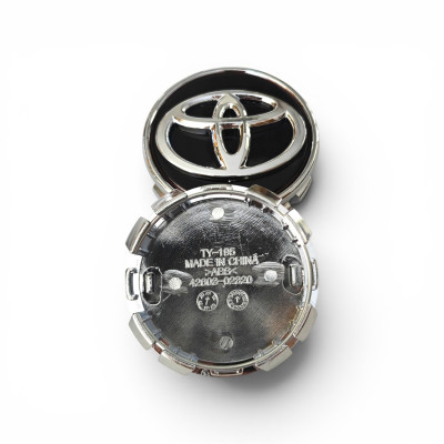 Ковпачки (заглушки) у диски Toyota чорні 62\60мм 42603-12730